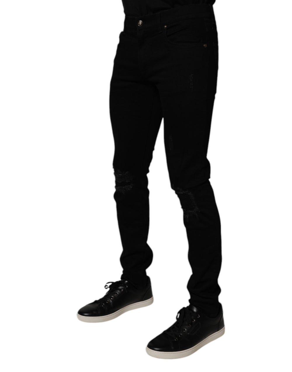 Dolce & Gabbana Skinny Jeans in Black
