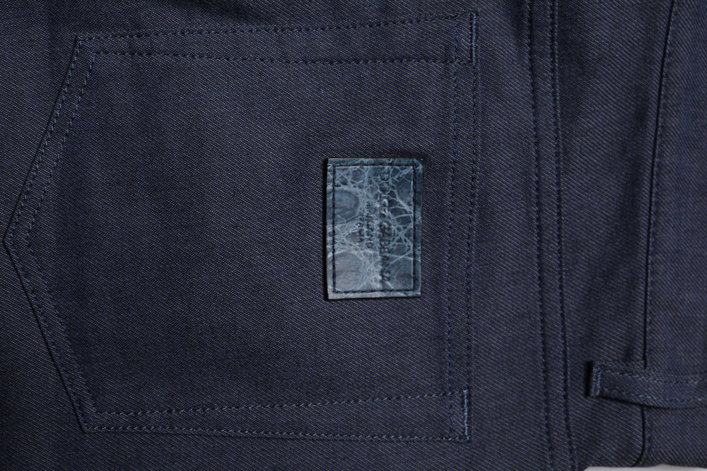 Dolce & Gabbana Cotton Stretch Skinny Jeans in Dark Blue