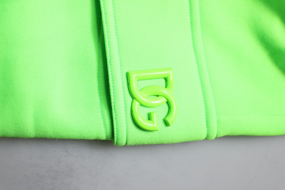 Dolce & Gabbana Cargo Jogger Sweatpants in Neon Green