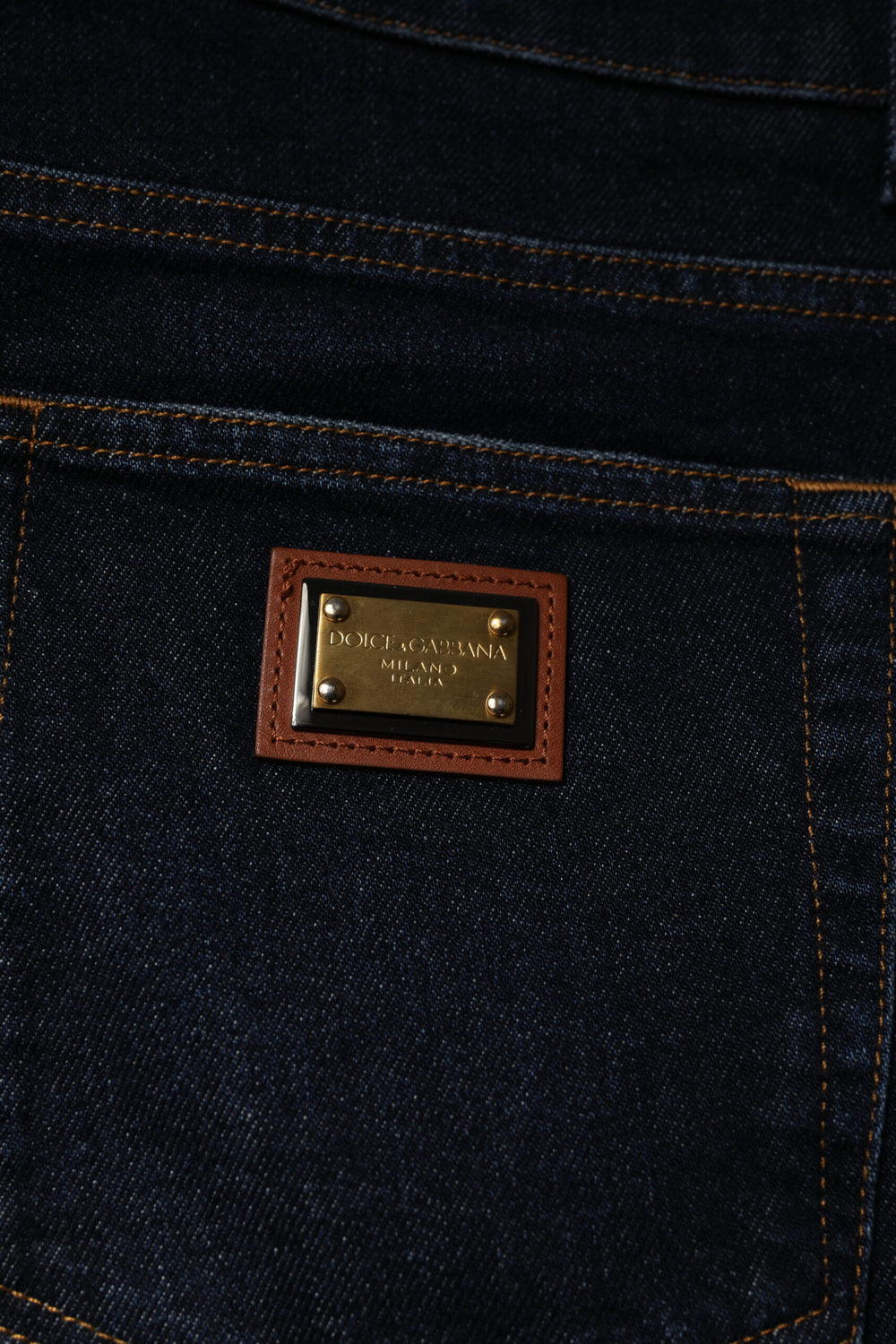 Dolce & Gabbana Dark Blue Skinny Jeans