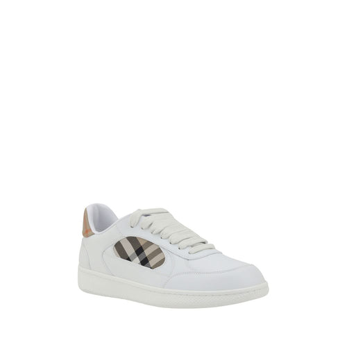 Burberry Sneakers από δέρμα μοσχαριού σε Λευκό