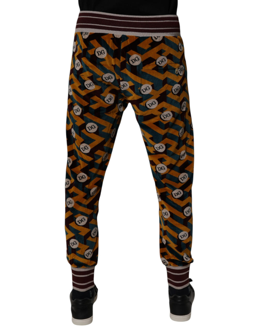 Dolce & Gabbana Monogram Jogger Sweatpants in Multicolor