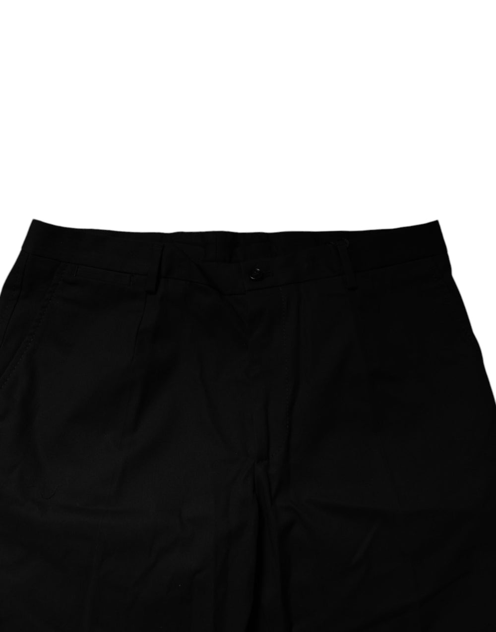 Dolce & Gabbana Cotton Stretch Bermuda Shorts in Black