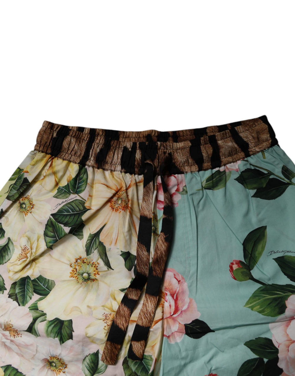 Dolce & Gabbana Floral Print Bermuda Shorts in Multicolor