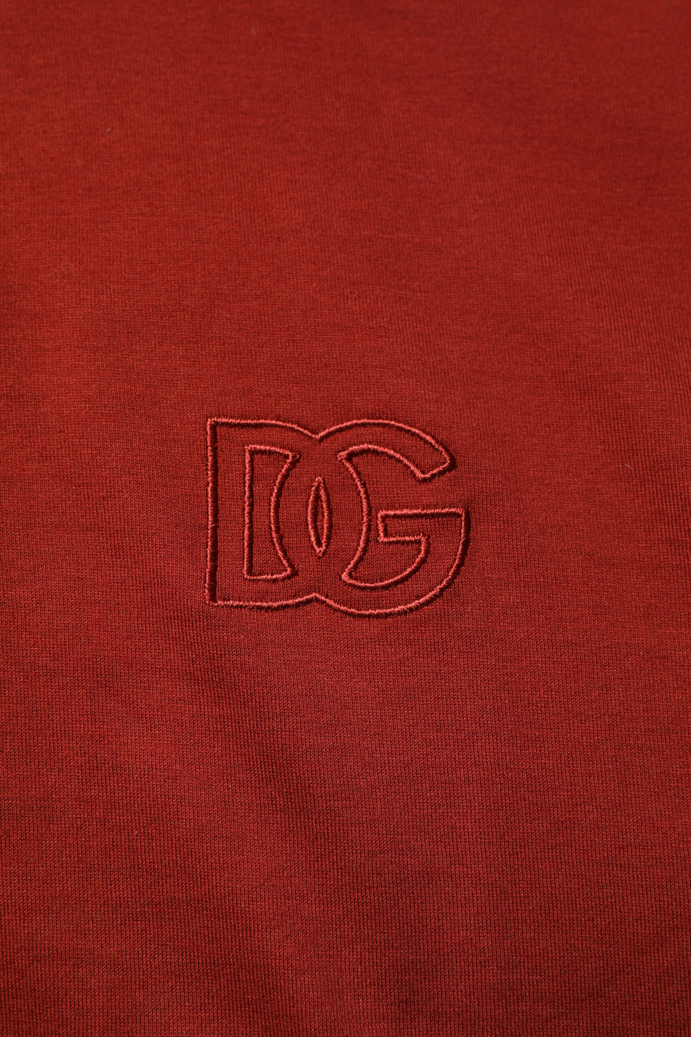 Dolce & Gabbana Cotton Polo Shirt in Red