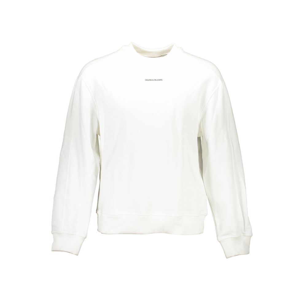Bianco Cotton Mens Sweatshirt mens luxury fashion - Mens Edit