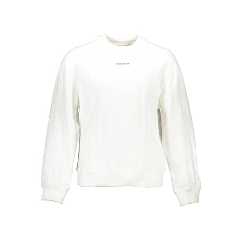 Bianco Cotton Mens Sweatshirt mens luxury fashion - Mens Edit