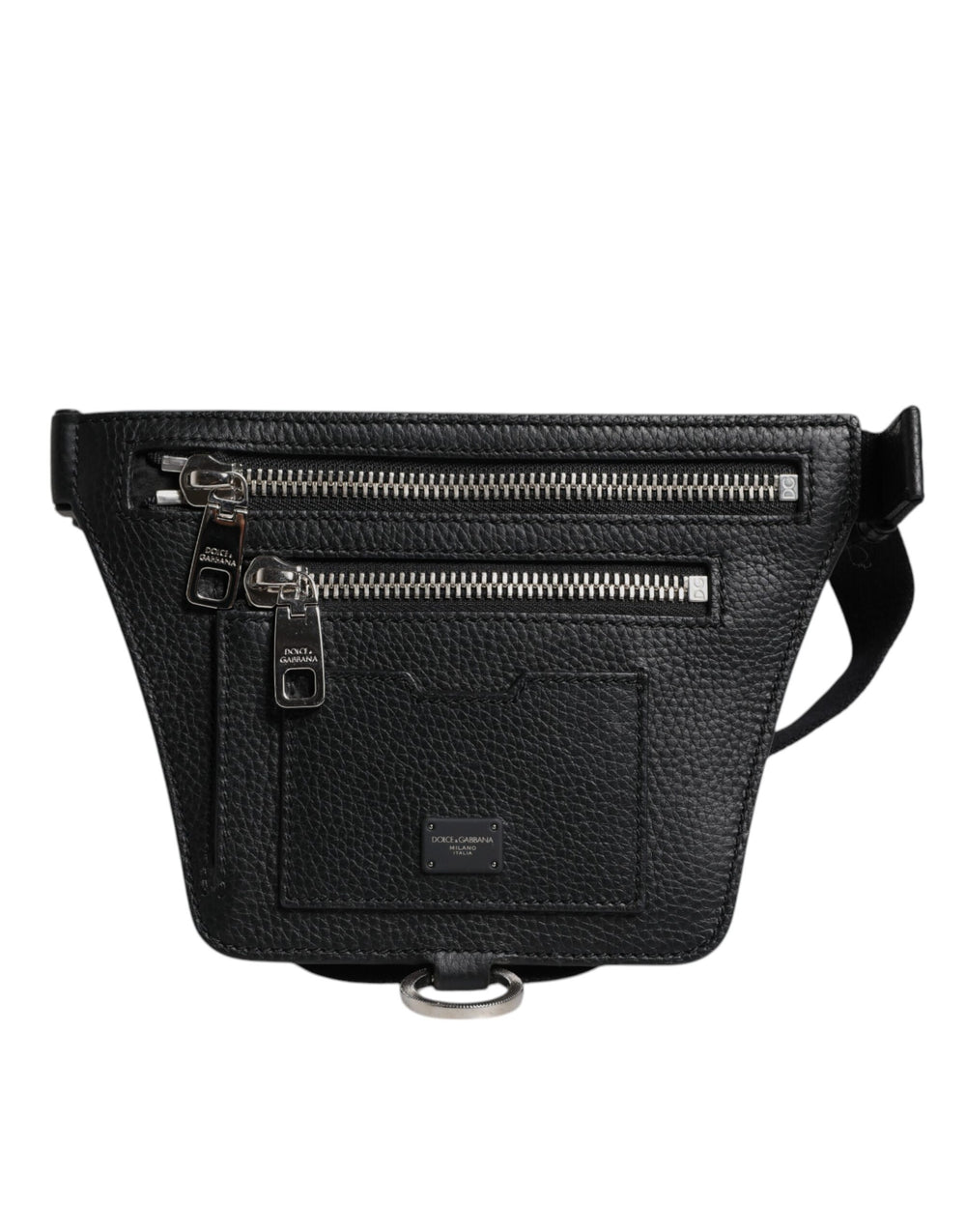 Dolce & Gabbana Calfskin Belt Bag in Black