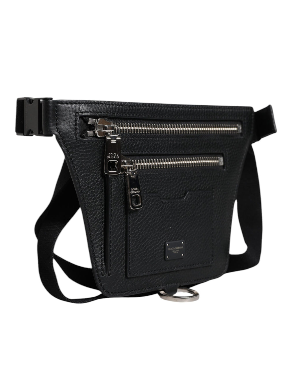 Dolce & Gabbana Calfskin Belt Bag in Black
