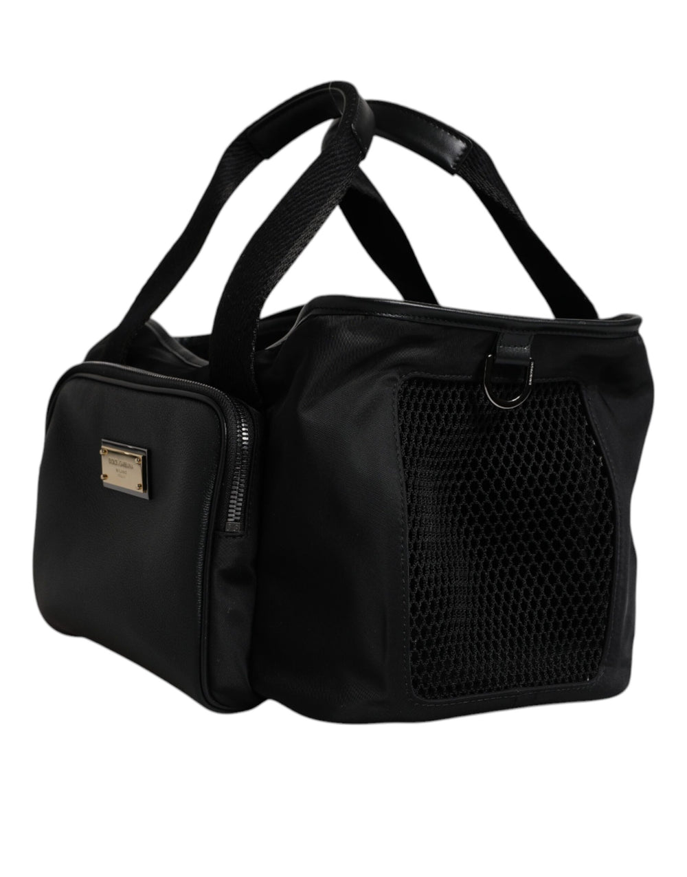 Dolce & Gabbana Pet Carry Bag in Black