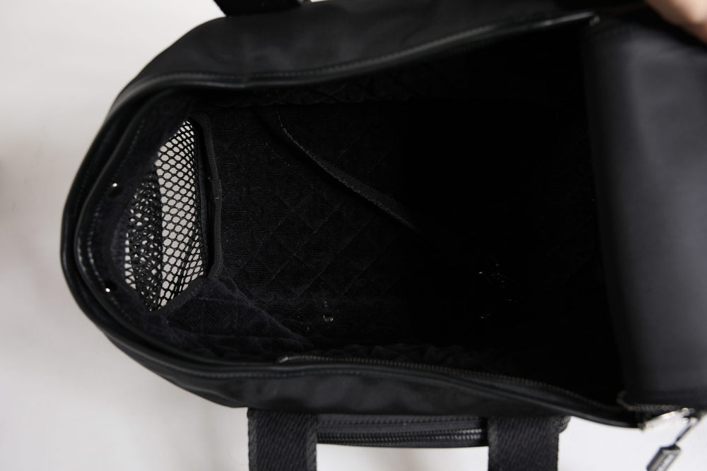 Dolce & Gabbana Pet Carry Bag in Black