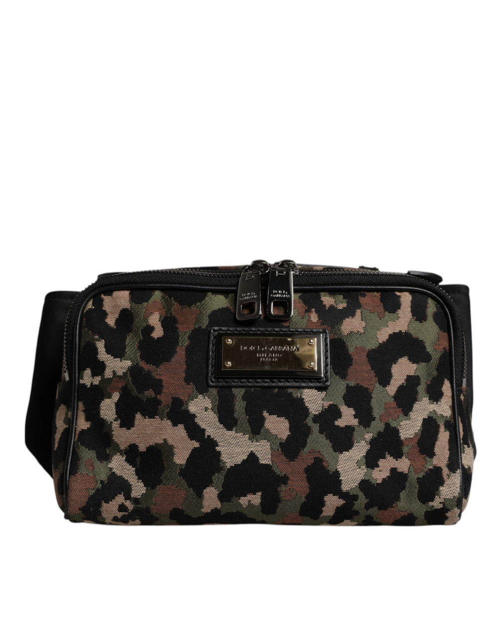 Multicolor Leopard DG Logo Belt Waist Fanny Pack Bag mens luxury fashion - Mens Edit