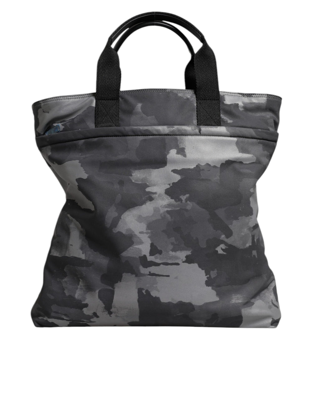 Dolce & Gabbana Cotton Tote Bag in Grey Camouflage