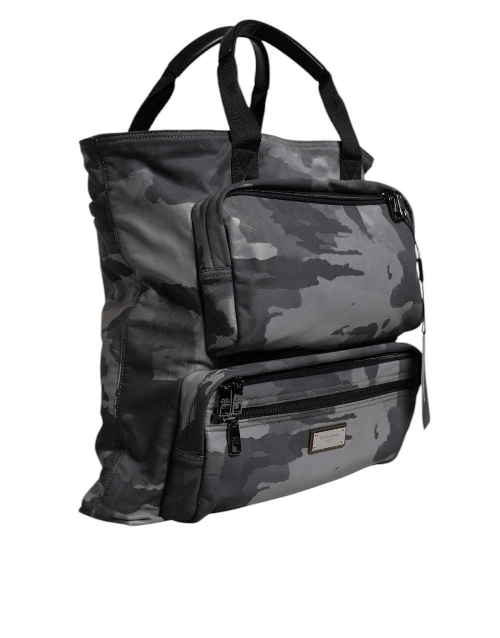 Dolce & Gabbana Camouflage Shoulder Bag in Black