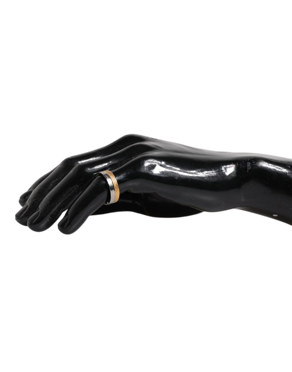 Dolce & Gabbana Brass DG Ring in Gold and Silver
