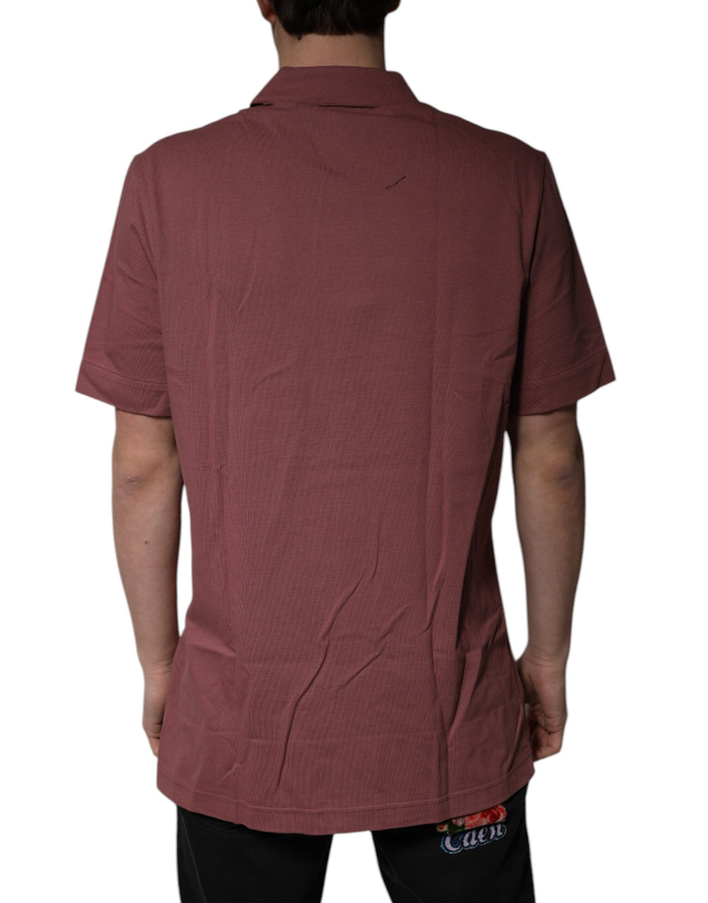 Dolce & Gabbana Cotton Shirt in Dark Pink