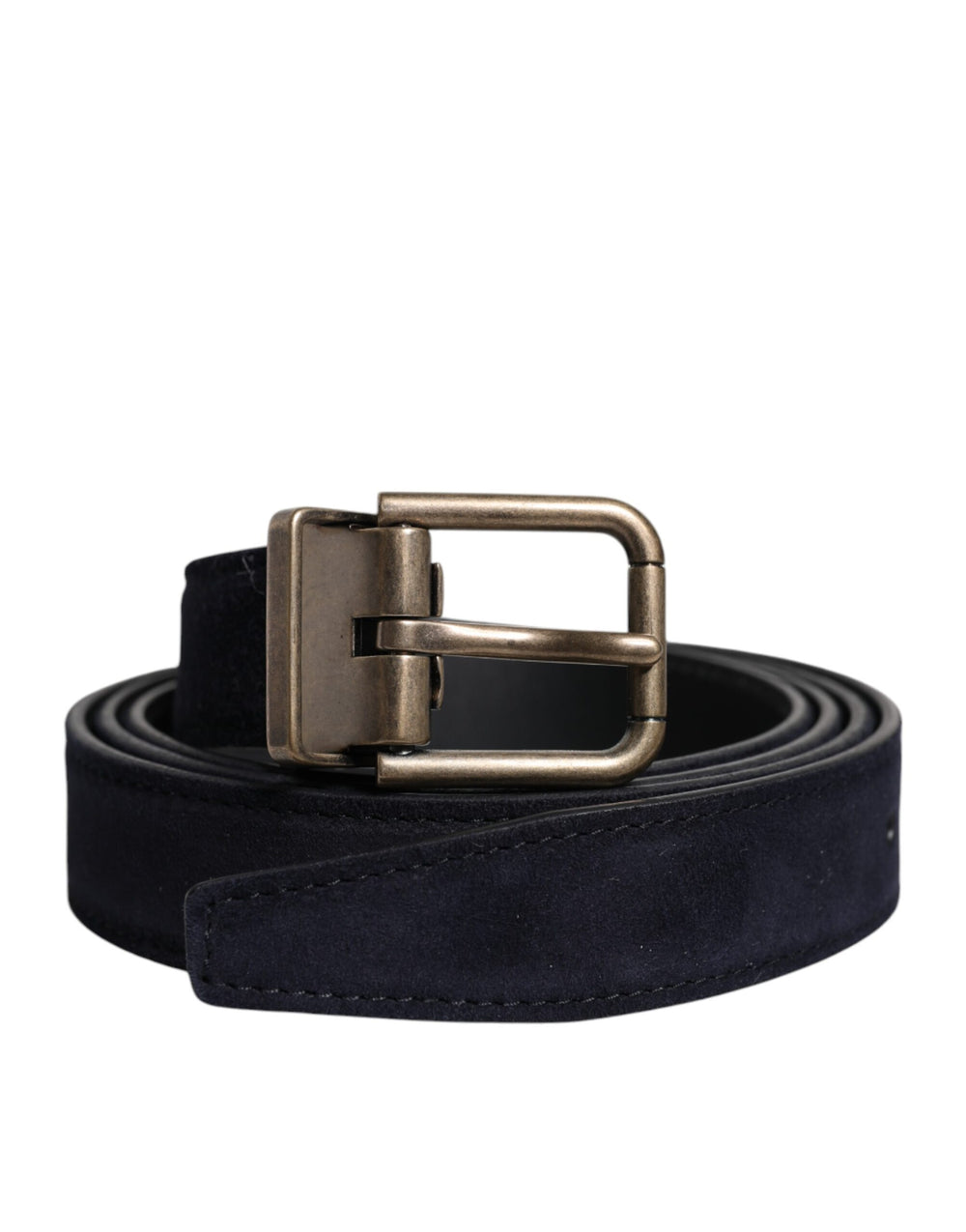 Dolce & Gabbana Goat Leather Belt in Black