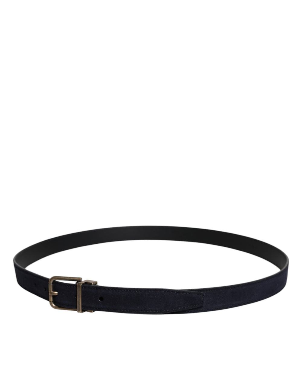 Dolce & Gabbana Goat Leather Belt in Black