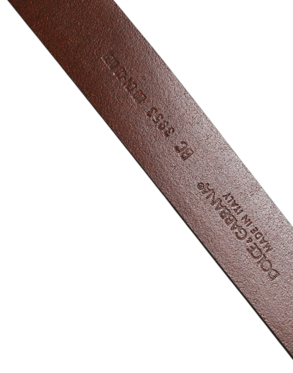Dolce & Gabbana Leather Belt in Brown