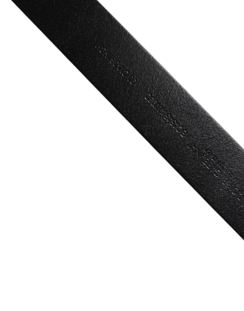 Dolce & Gabbana Calf Leather Belt with Bronze Buckle in Brown