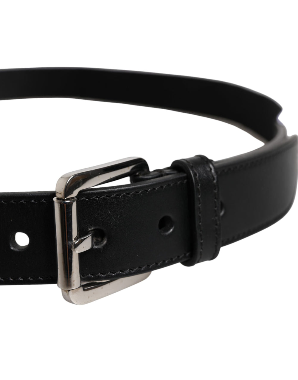 Dolce & Gabbana Printed Belt in Black and White