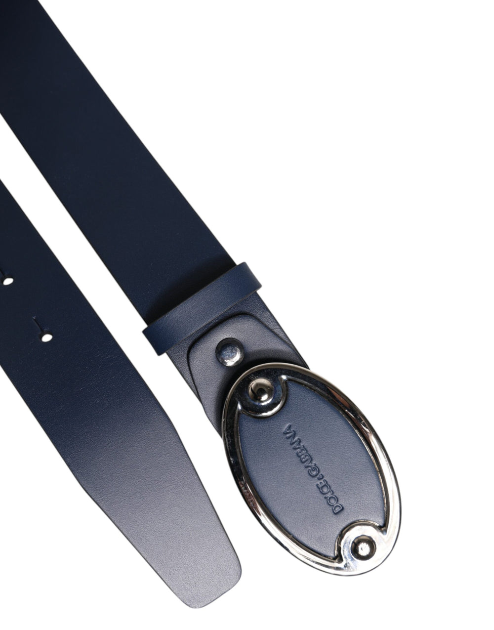 Dolce & Gabbana Leather Belt in Blue