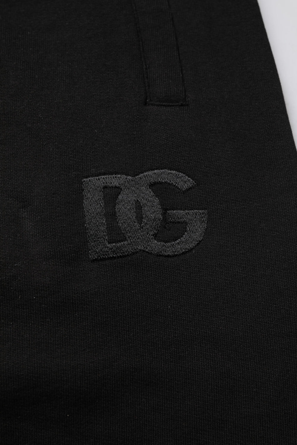 Dolce & Gabbana 100% Cotton Jogger Sweatpants in Black