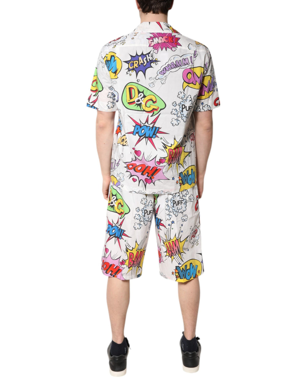 Dolce & Gabbana Cotton Poplin Pajama Set in White
