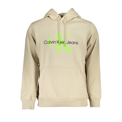 Beige Cotton Men's Sweatshirt mens luxury fashion - Mens Edit