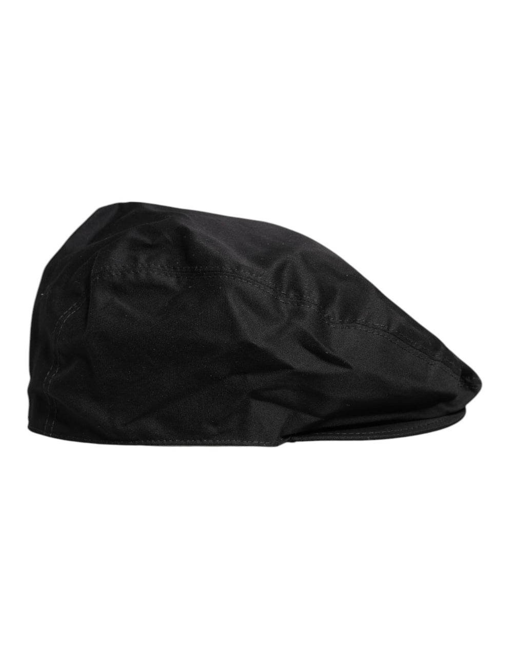 Dolce & Gabbana Cotton Newsboy Cap in Black
