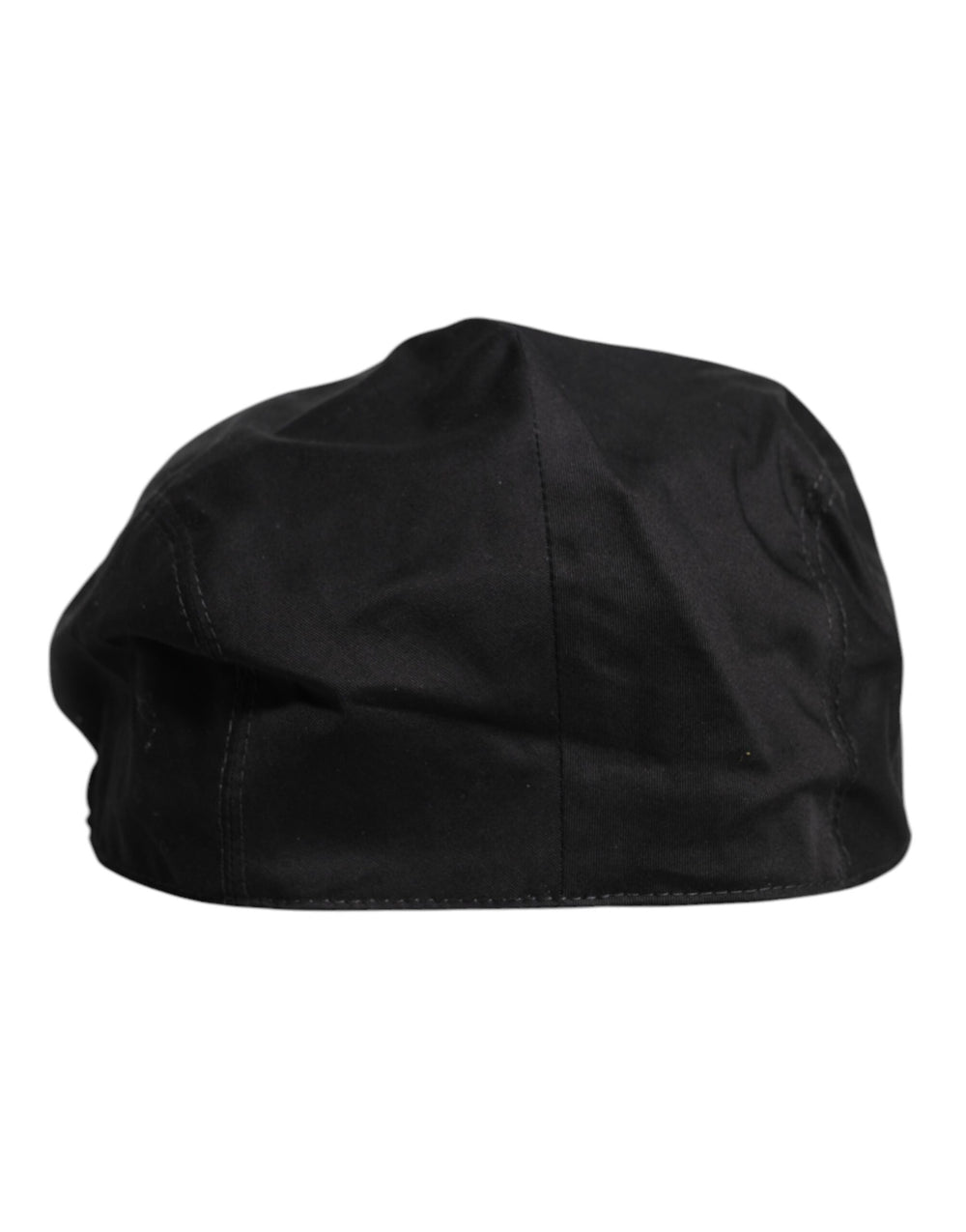 Dolce & Gabbana Cotton Newsboy Cap in Black