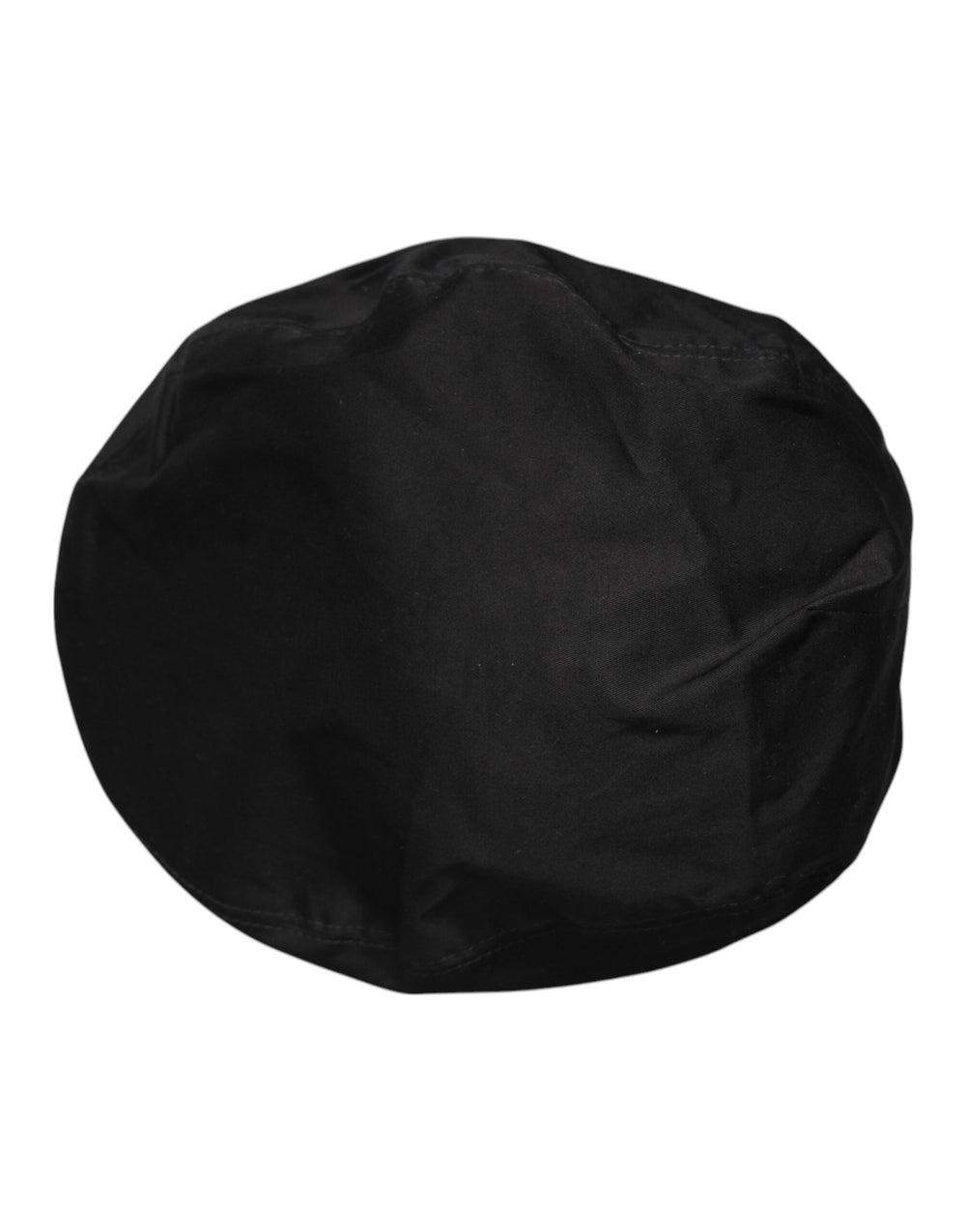 Dolce & Gabbana Cotton Newsboy Cap in Black