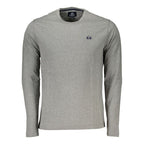 La Martina Grey Cotton Men's Luxury T-Shirt - Designer Fashion | Mens Edit