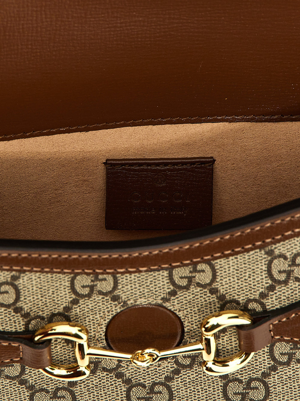 Gucci Horsebit 1955 Mini Crossbody Bag in Brown