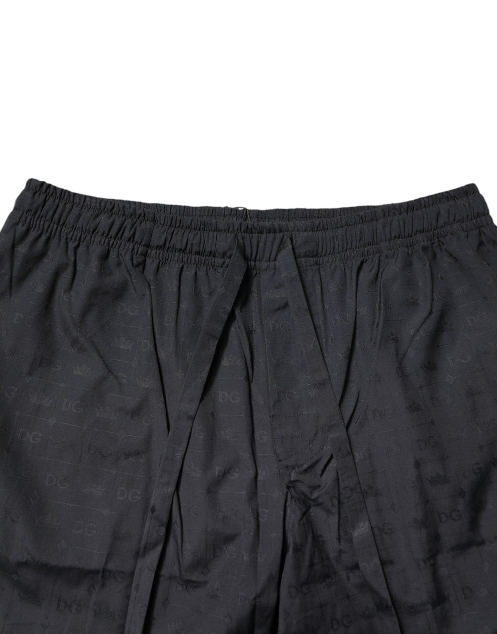 Black Cotton Men Pajama Set Sleepwear
