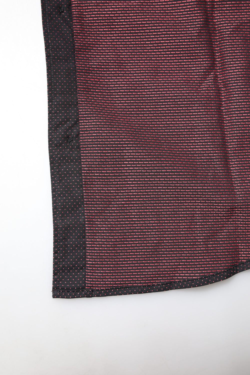 Dolce & Gabbana 100% Cotton Jacquard Dress Shirt in Maroon