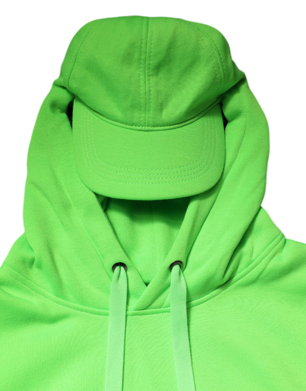 Dolce & Gabbana Polyester Hooded Vest in Green