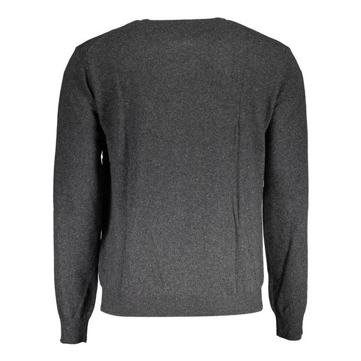 La Martina Cable Knit Sweater in Grey