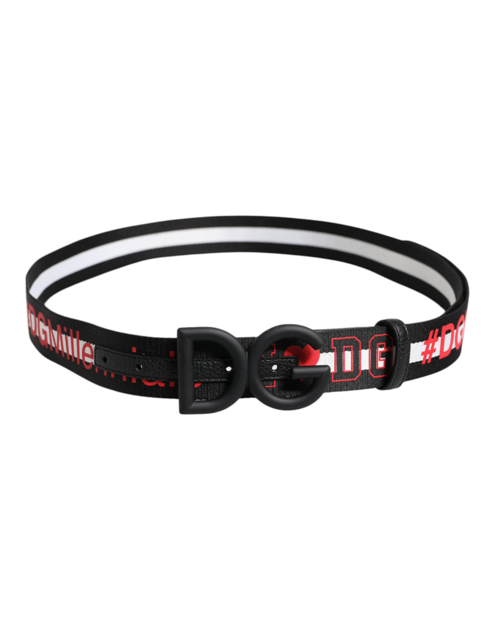 Dolce & Gabbana Polyester Belt in Black