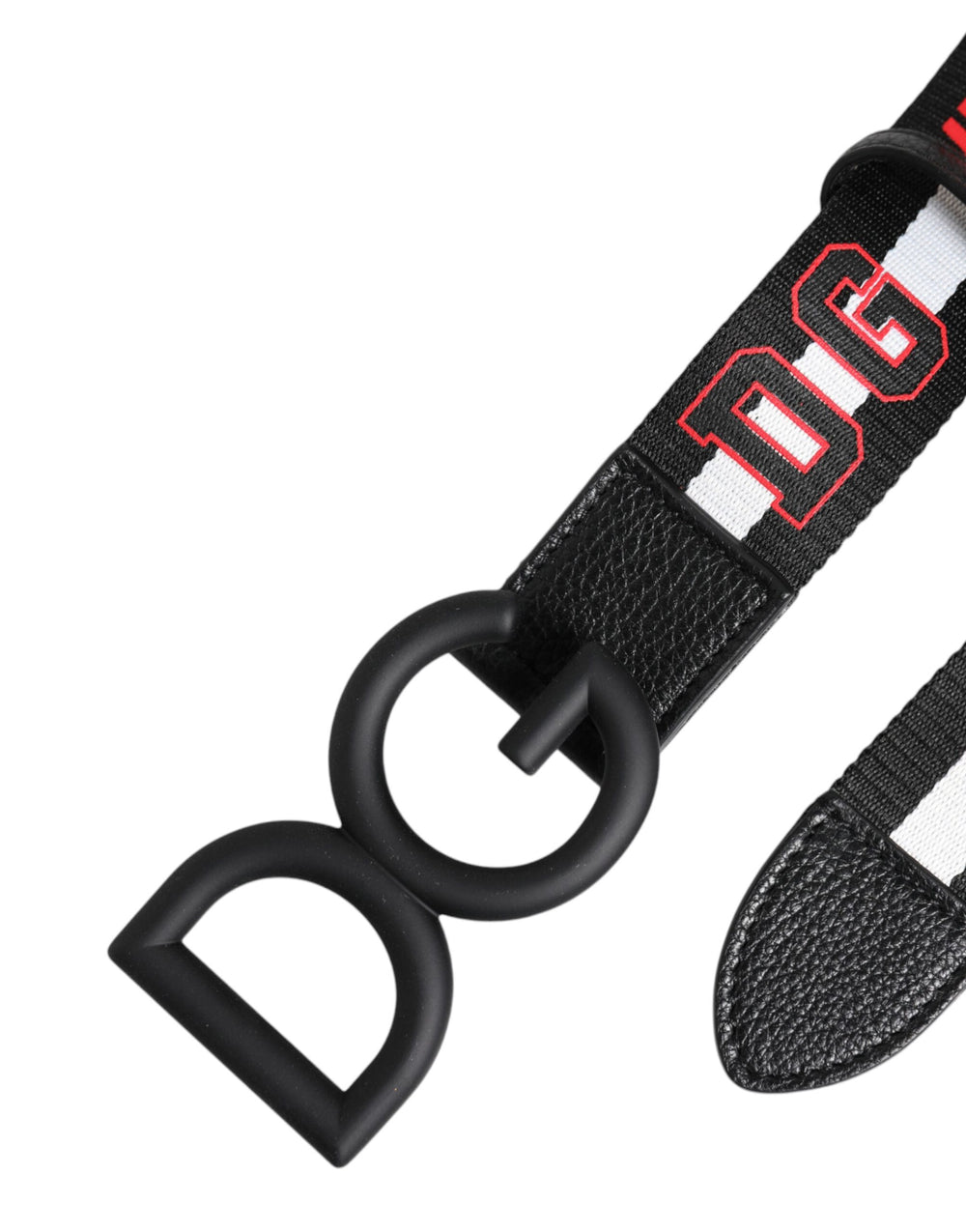 Dolce & Gabbana Polyester Belt in Black