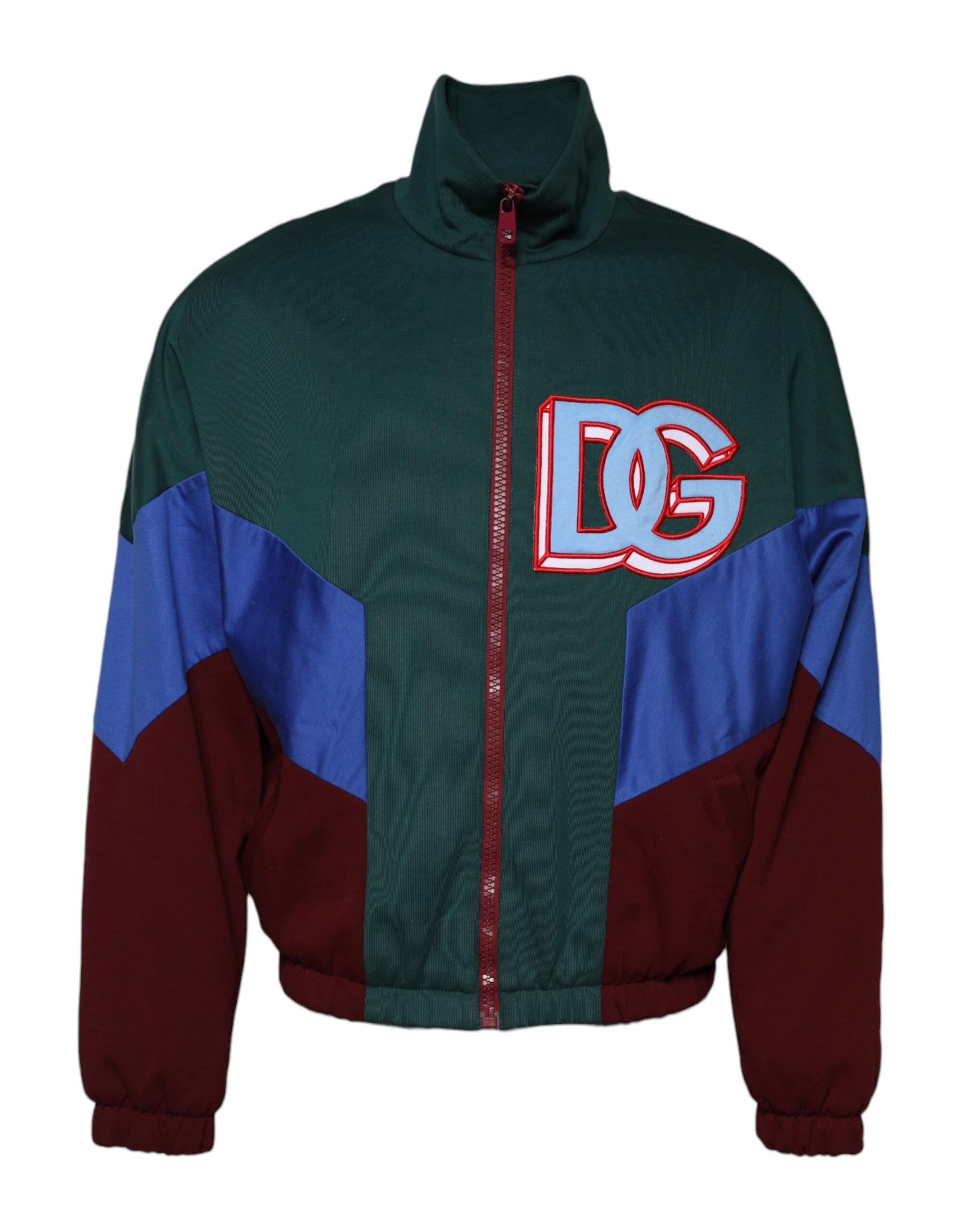 Multicolor Cotton Logo Full Zip Jacket mens luxury fashion - Mens Edit