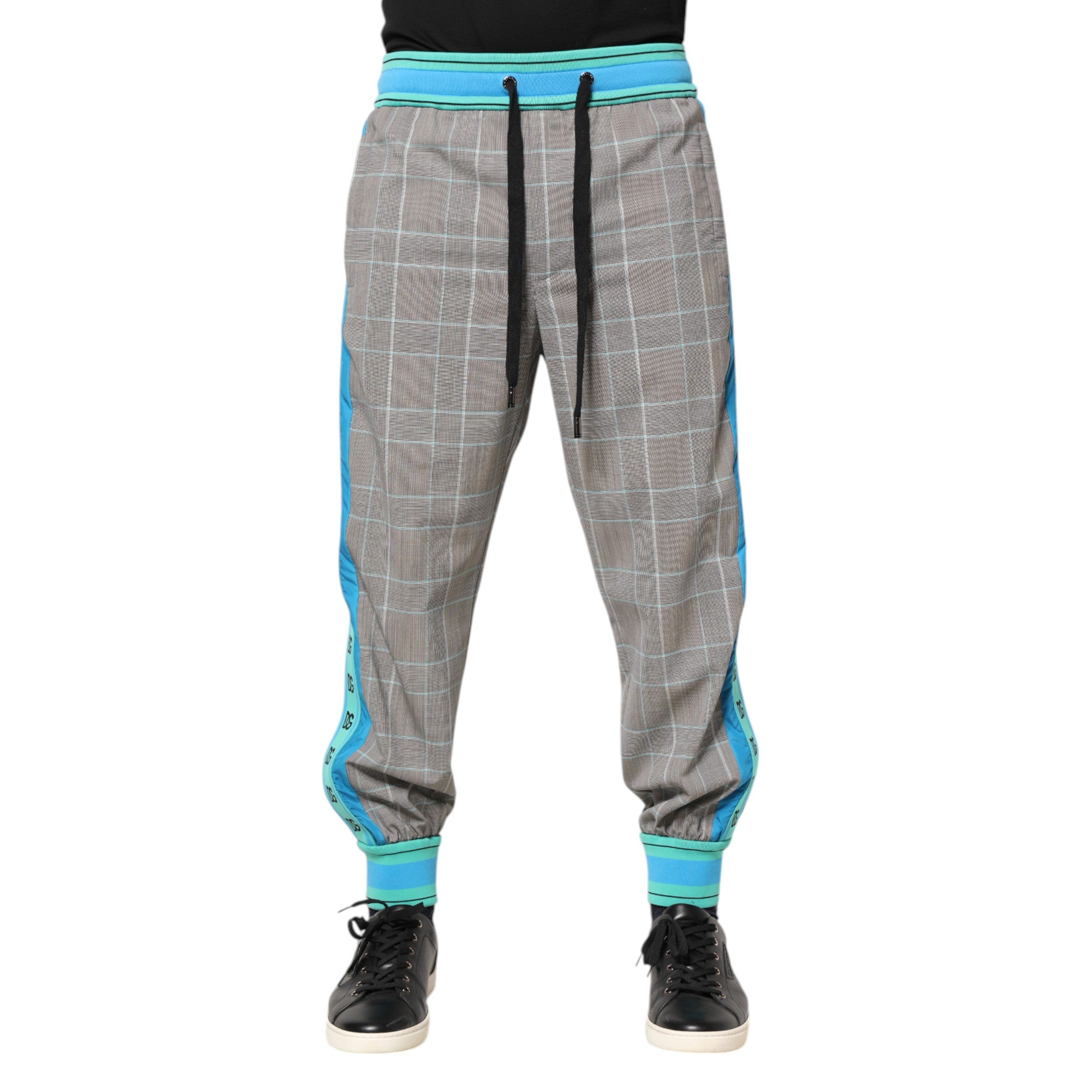 Dolce & Gabbana Βαμβακερό Jogger Sweatpants σε Πολύχρωμο