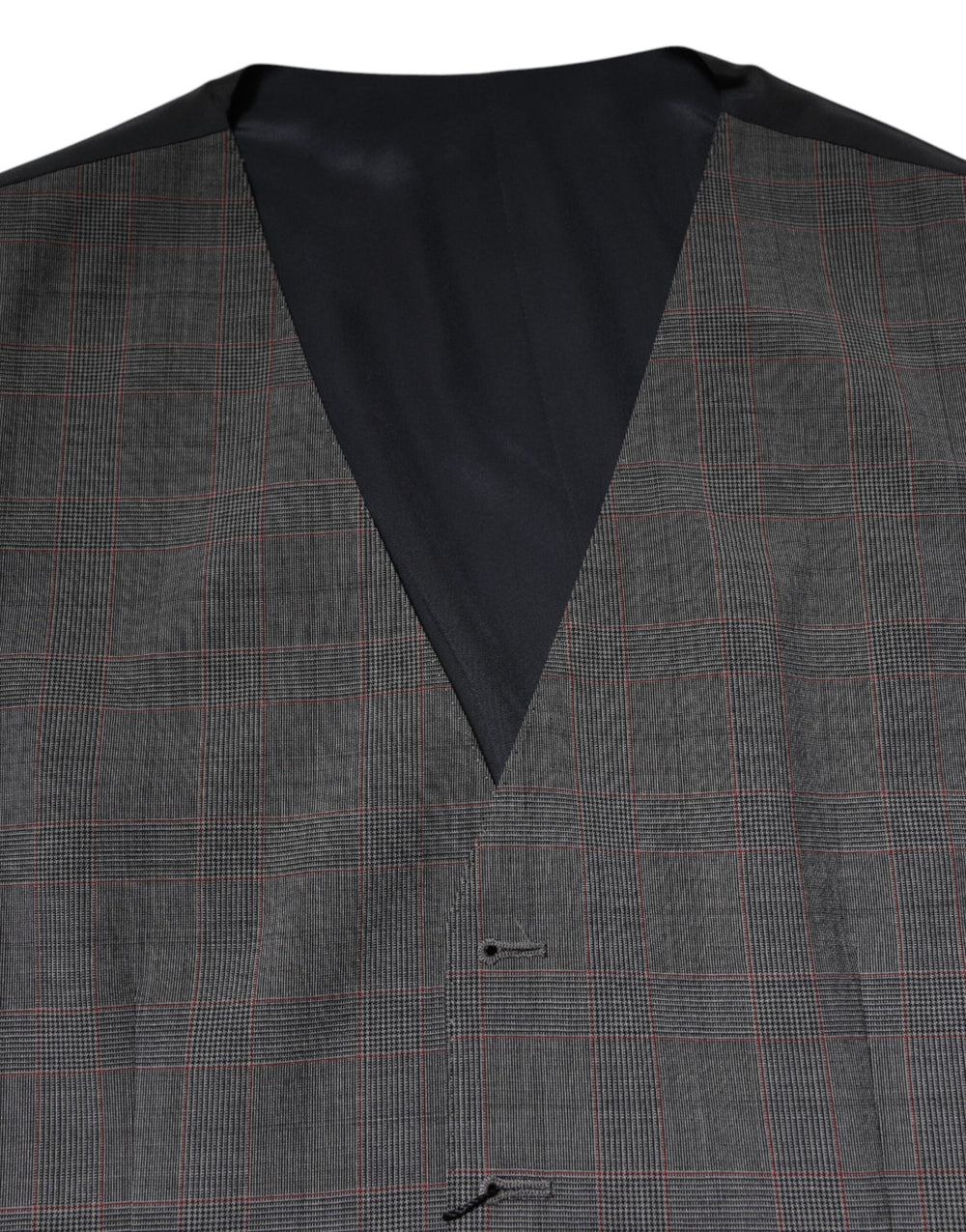 Dolce & Gabbana Virgin Wool Waistcoat in Grey