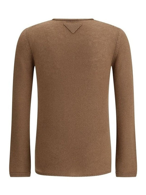 Prada Crewneck Sweater Cashmere Ribbed