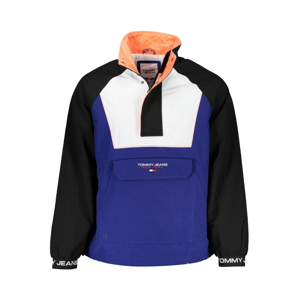 Blu Polyamide Men's Jacket mens luxury fashion - Mens Edit