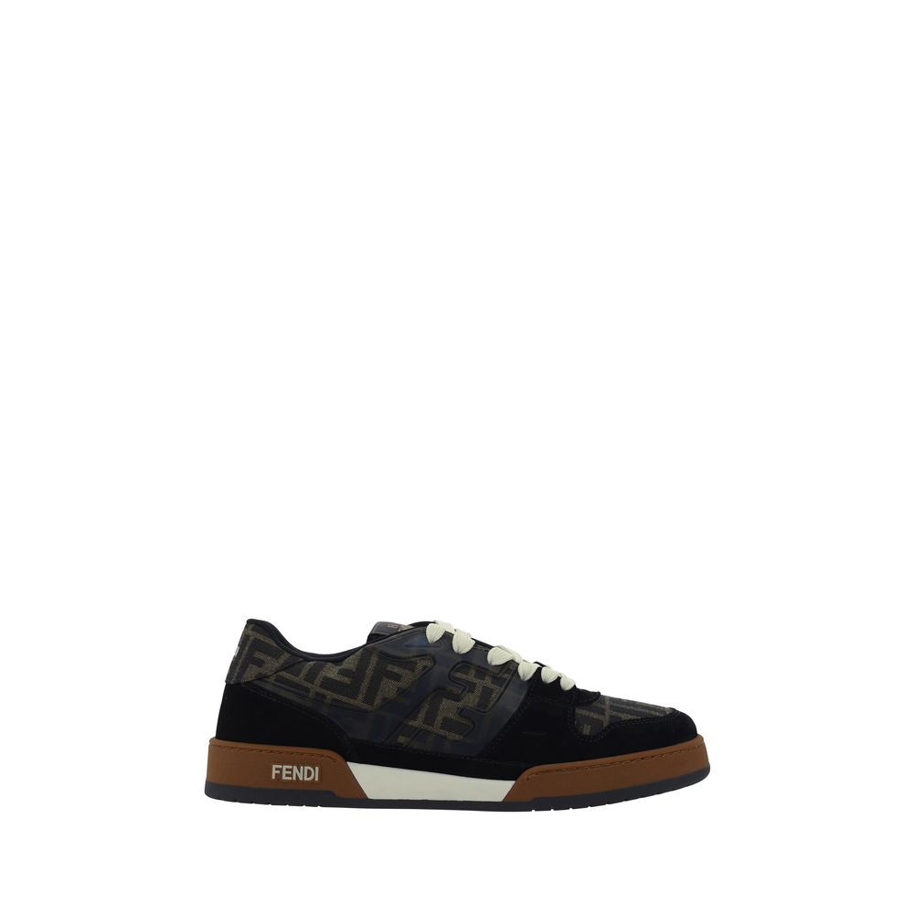 Fendi Multicolor Calf Leather Low-Top Sneakers mens luxury fashion - Mens Edit