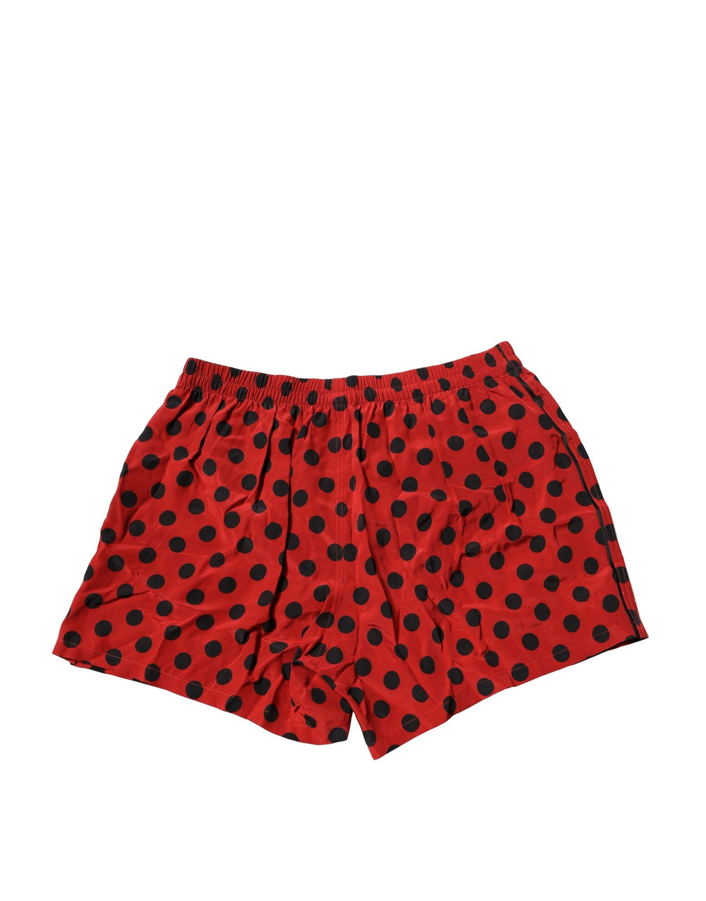Dolce & Gabbana 100% Silk Boxer Shorts in Red