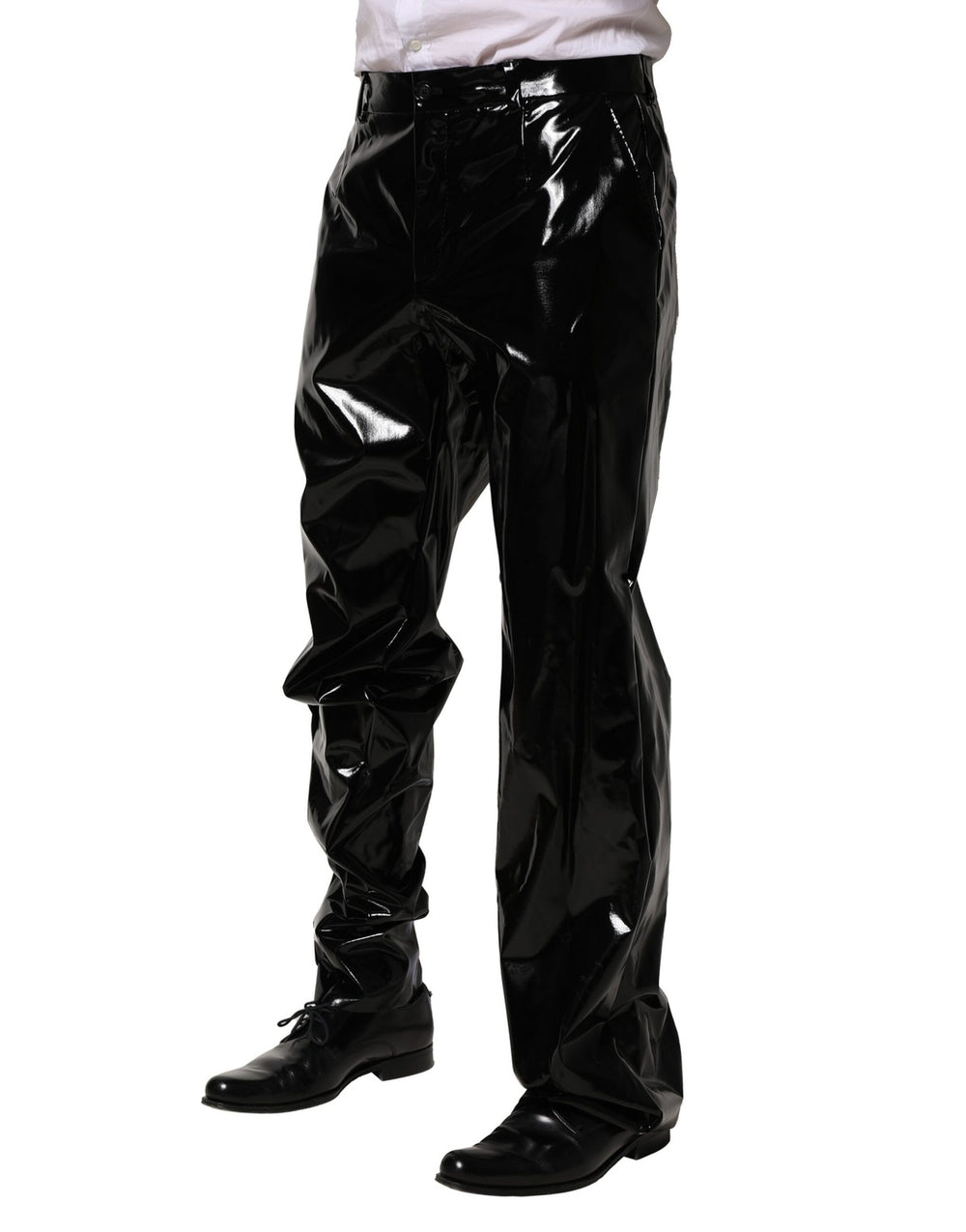 Dolce & Gabbana Straight Trousers in Black