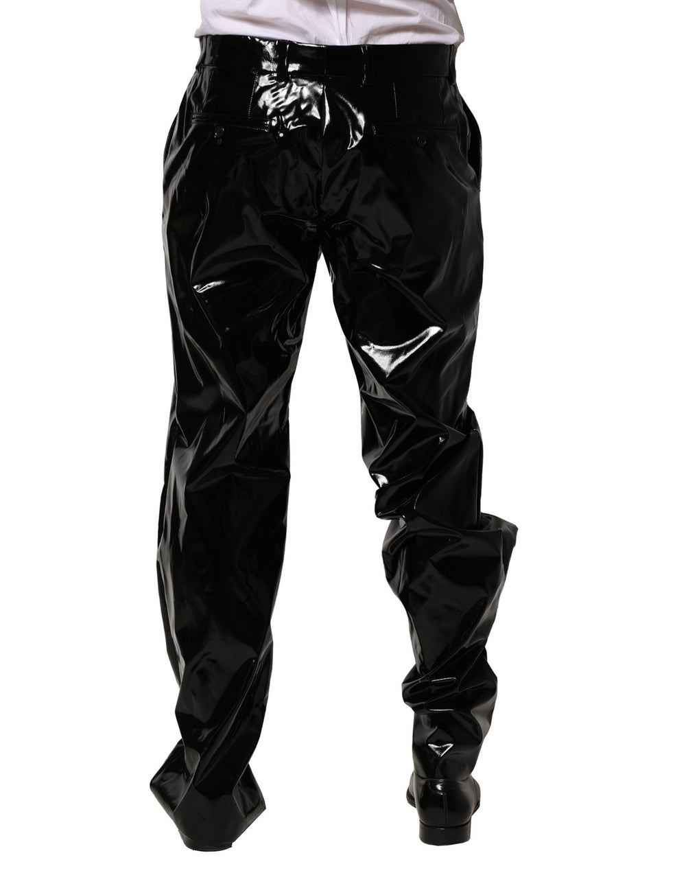 Dolce & Gabbana Straight Trousers in Black