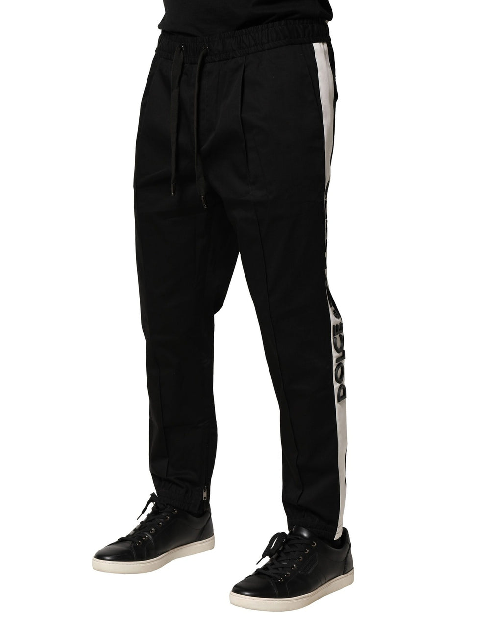 Dolce & Gabbana Cotton Jogger Pants in Black